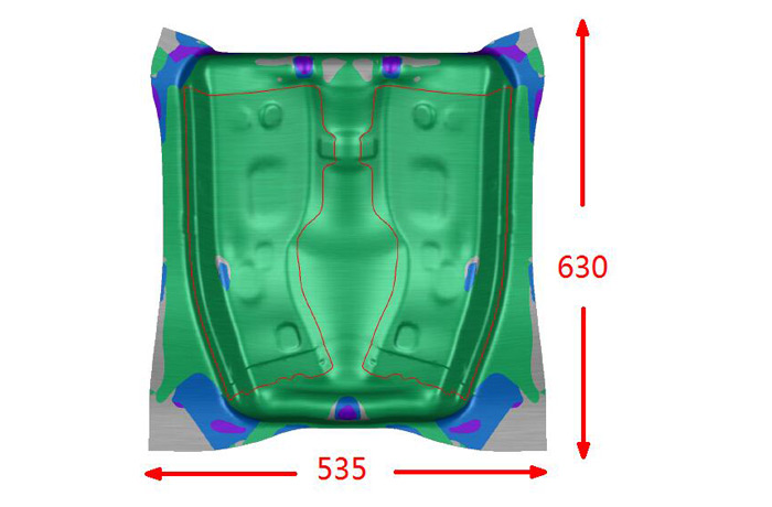 铃木汽车车身软模件成型CAE分析