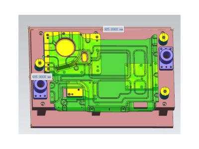 车身软模翻边模设计-OP30上模结构